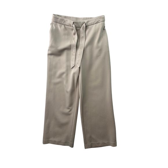 Nicole Miller Pants - Nicole Miller Wide-Leg Tie-Front Pants • Taupe • Size S